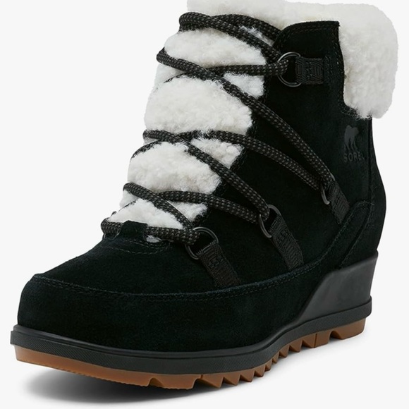 NWOB  Sorel Women's Evie II Cozy Lace-Up Booties Boots Sz 10 $160 - Picture 7 of 10
